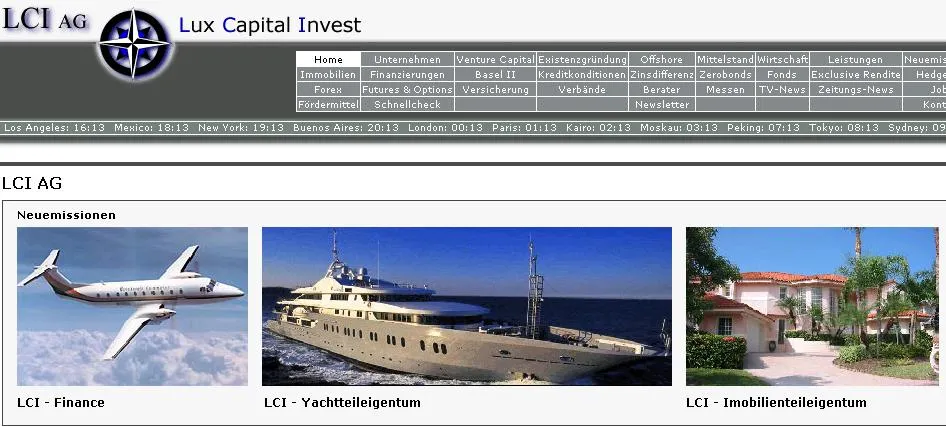 162.000.- EUR - LCI - Preis 16.200.- EUR - LCI-Finance - www.LC-invest.de