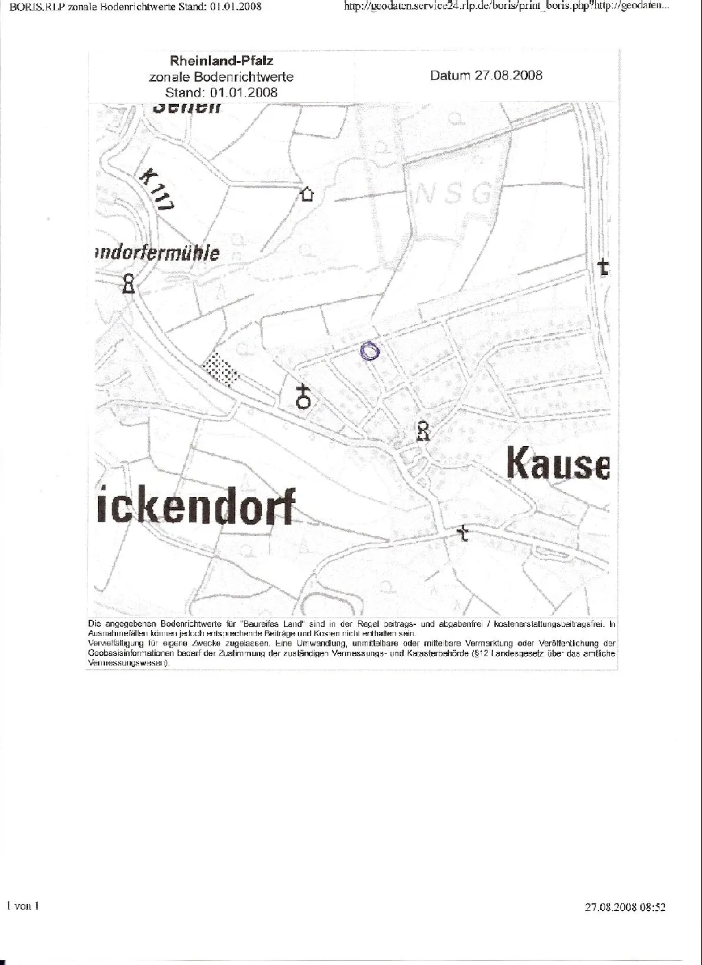 Bauplatz Kausen