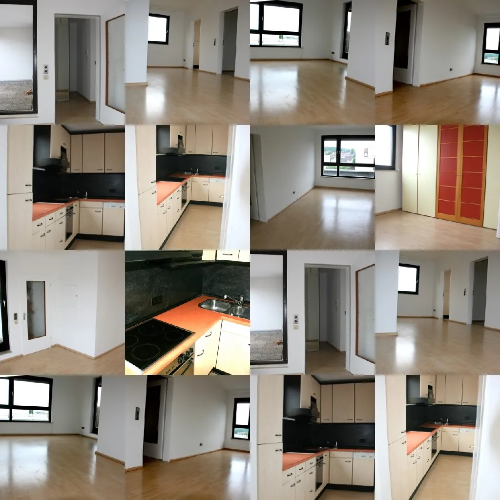 WWW.Penthouse-Walldorf.de 2,5-Zimmer 60qm Penthousewohnung uneinsehbare Süddacht